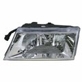 Eagle Eyes Left Hand Assembly Composite Head Lamp for 2003-2004 Mercury Grand Marquis REGFR368-B001L